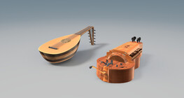 Лютня и хърди-гърди