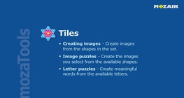 Мозайка, ръководство за работа