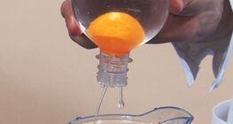 Ping-pong ball in the water