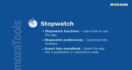 Хронометър, ръководство за работа