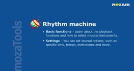 Ритмична кутия, ръководство за работа