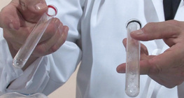 Test tube in a test tube