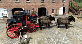 Пощенски дилижанс (Великобритания, ХVІІІ век)