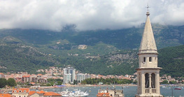 Морският бряг на Черна гора