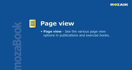 mozaBook - Изглед на страница