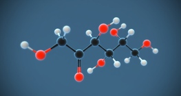 D-fructose (C₆H₁₂O₆)