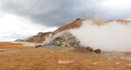 Volcanic hot springs