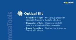 Комплект "Геометрична оптика", ръководство за работа