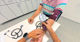 Measuring blood pressure – POV