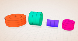 Solids of revolution (rectangle)
