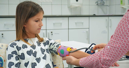 Measuring blood pressure in children