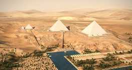 Egyptian Pyramids (Giza, 26th century BC)