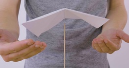 Hand-powered paper turbine