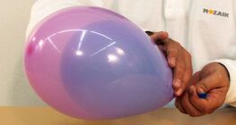 The balloon-filled balloon