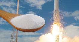 Baking powder rocket